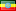 Drapeau Ethiopie Chronopuces